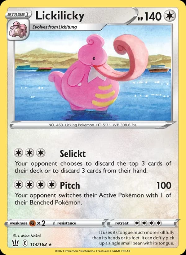 Lickilicky – Battle Styles 114