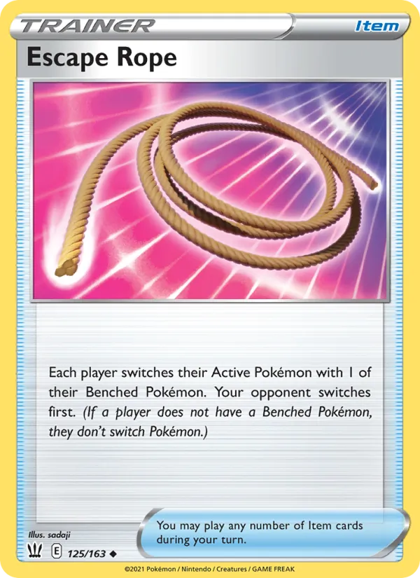 Escape Rope – Battle Styles 125
