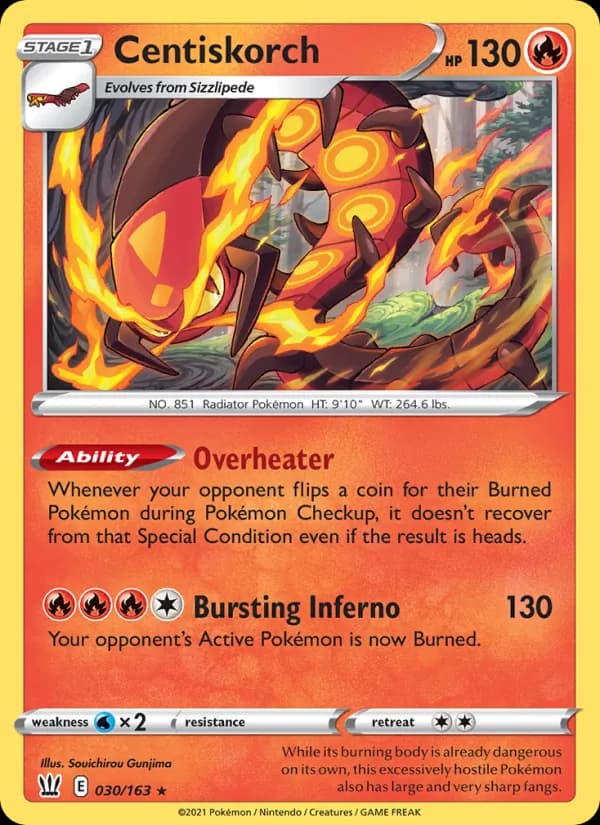 Centiskorch – Battle Styles 30