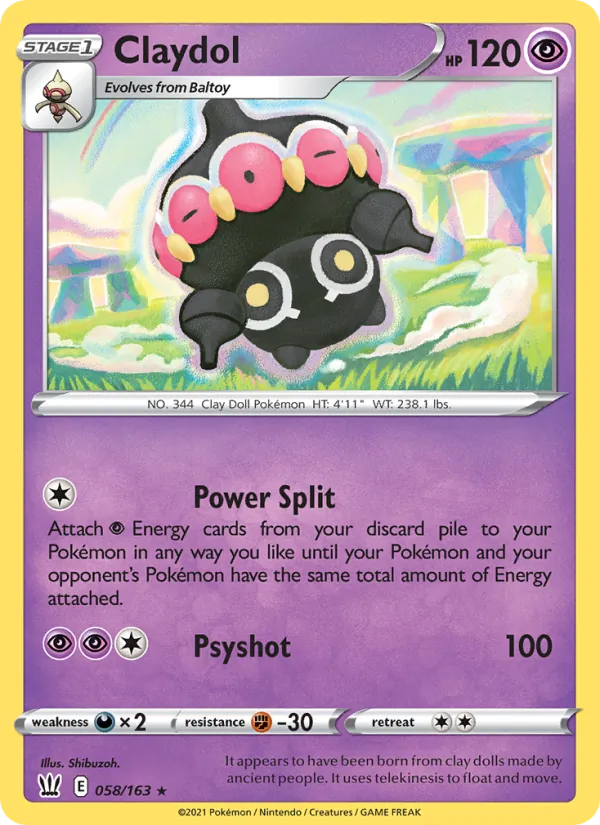 Claydol – Battle Styles 58