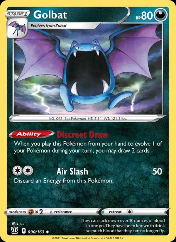 Golbat – Battle Styles 90