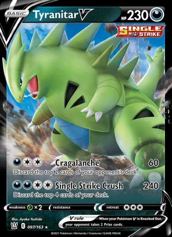 Tyranitar V – Battle Styles 97