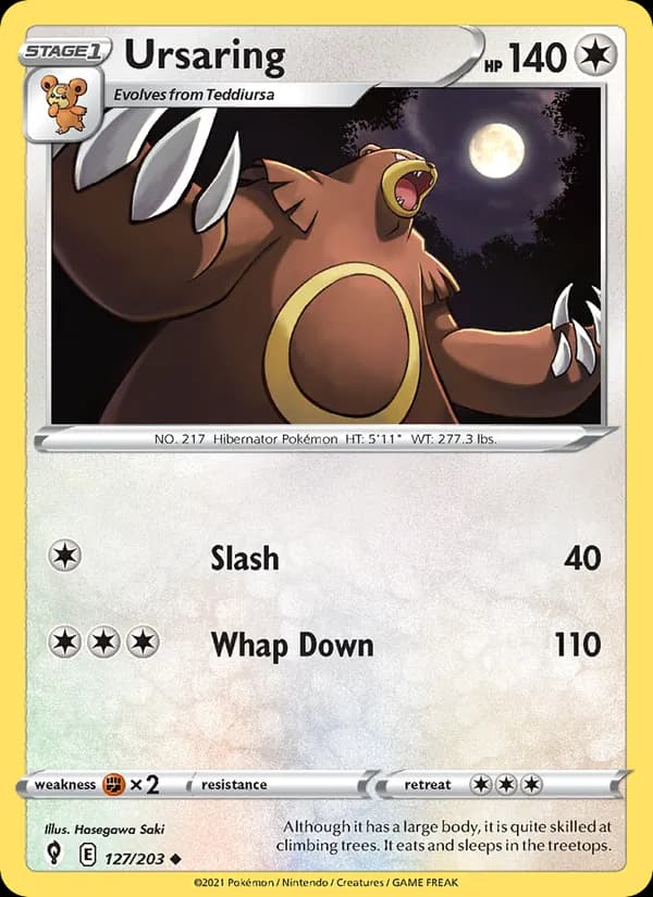 Ursaring – Evolving Skies 127