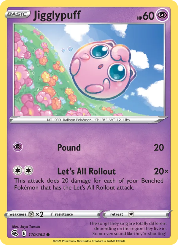 Jigglypuff – Fusion Strike 110
