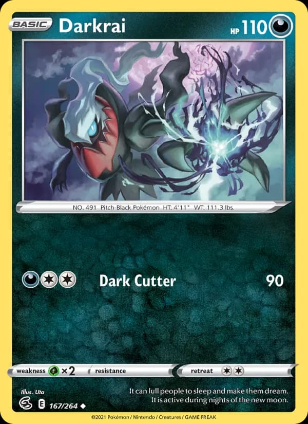 Darkrai – Fusion Strike 167