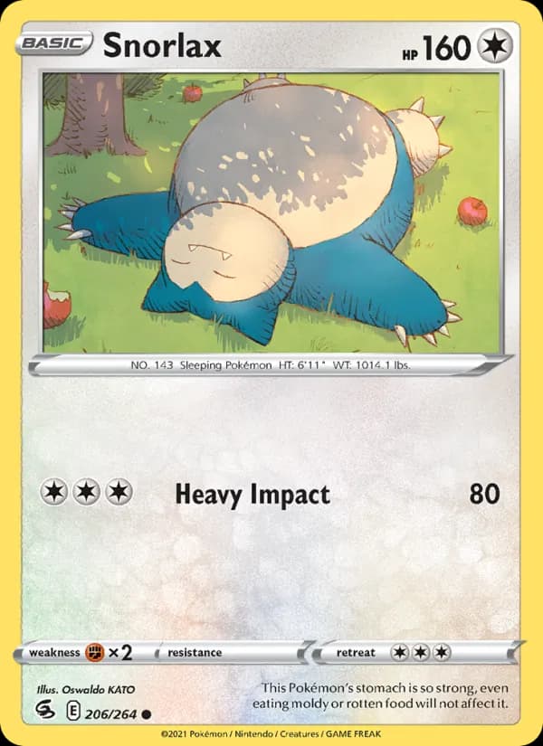 Snorlax – Fusion Strike 206