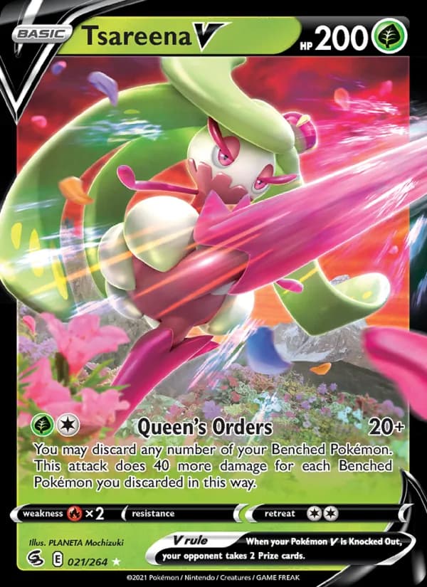 Tsareena V – Fusion Strike 21