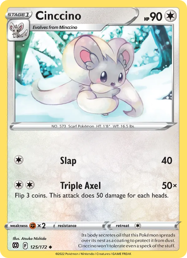 Cinccino – Brilliant Stars 125