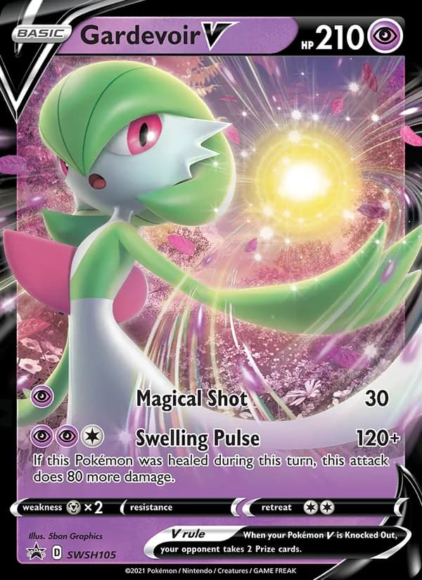 Gardevoir V – SWSH Black Star Promos SWSH105