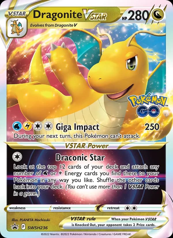 Dragonite VSTAR – SWSH Black Star Promos SWSH236