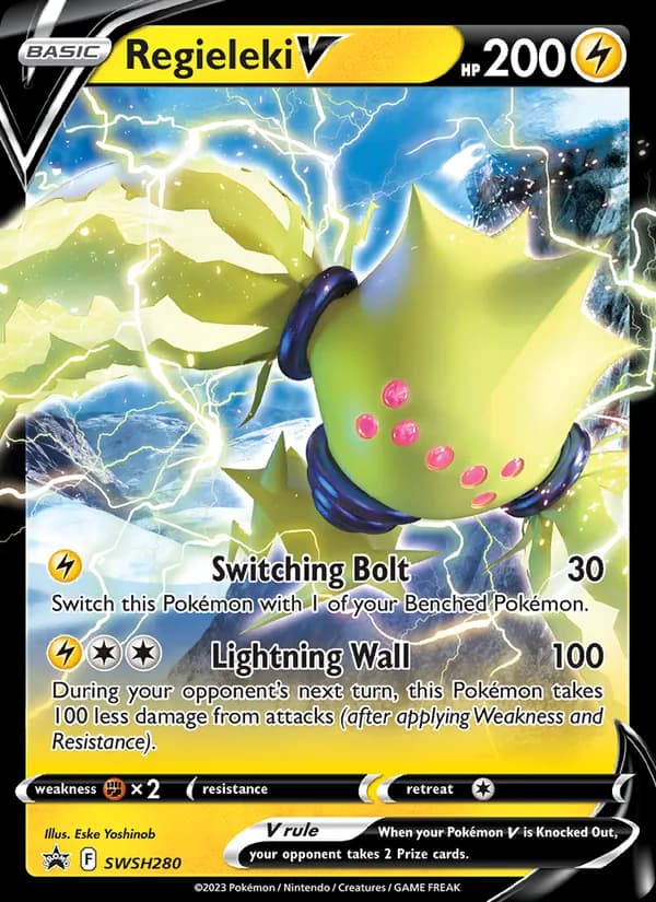 Regieleki V – SWSH Black Star Promos SWSH280