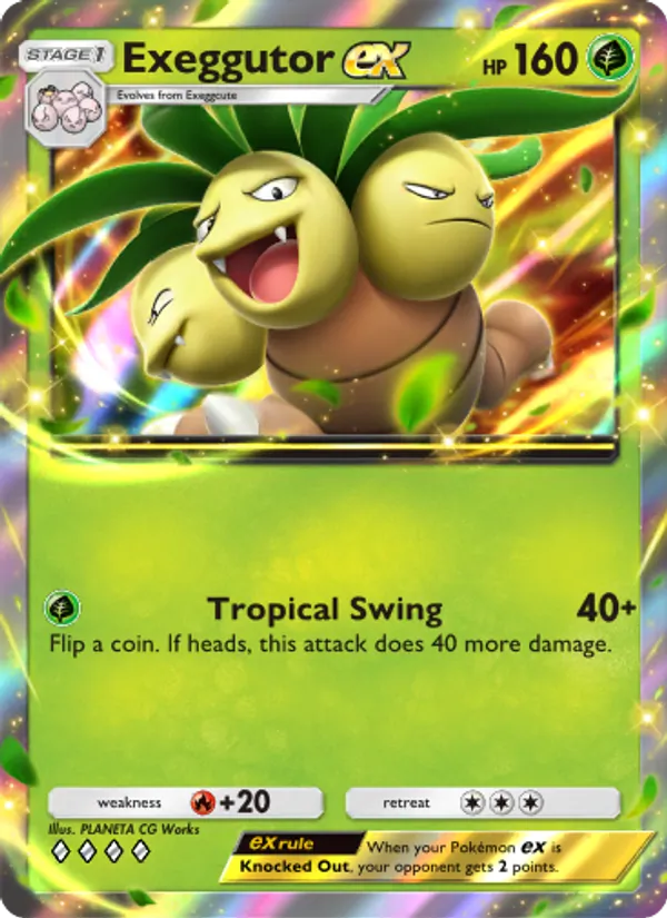 Exeggutor ex – Genetic Apex 023