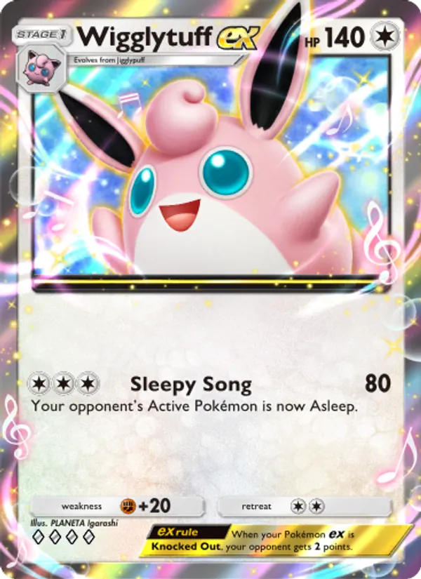 Wigglytuff ex – Genetic Apex 195