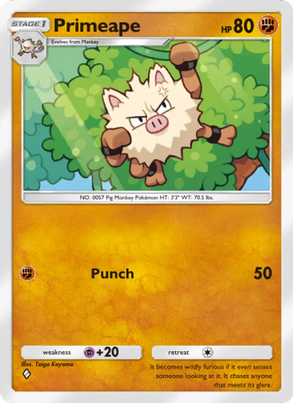 Primeape – Mythical Island 042