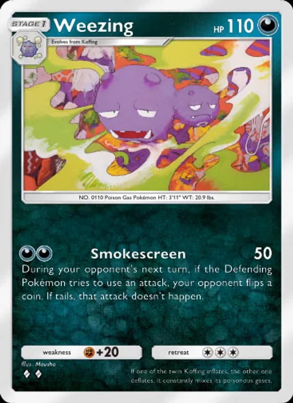 Weezing – Mythical Island 050