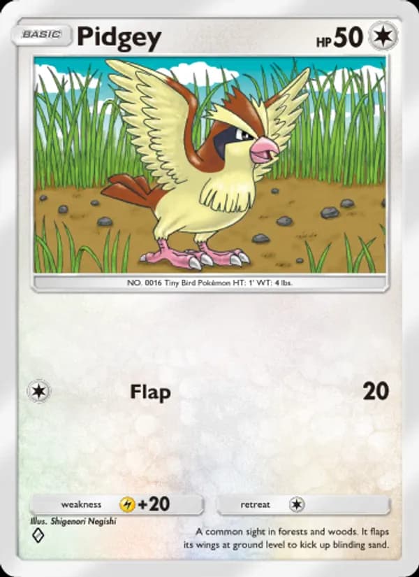 Pidgey – Mythical Island 057
