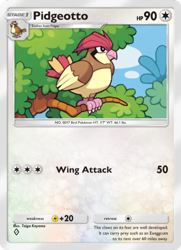 Pidgeotto – Mythical Island 058