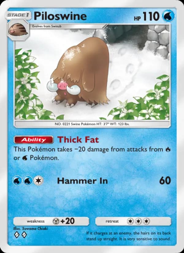 Piloswine – Space-Time Smackdown 032