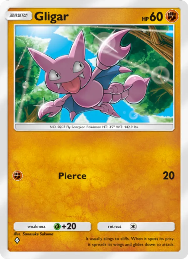 Gligar – Space-Time Smackdown 083