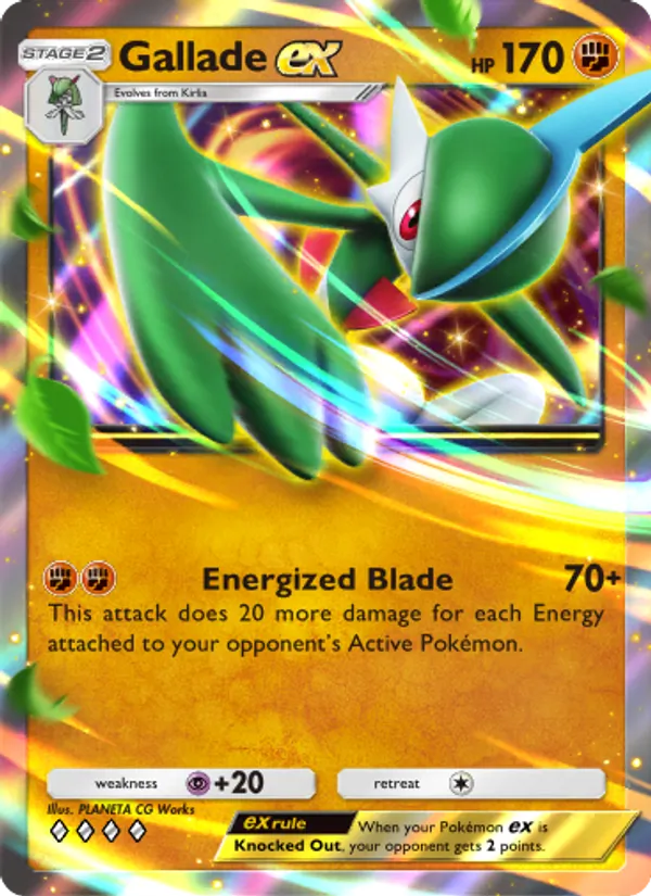 Gallade ex – Space-Time Smackdown 095