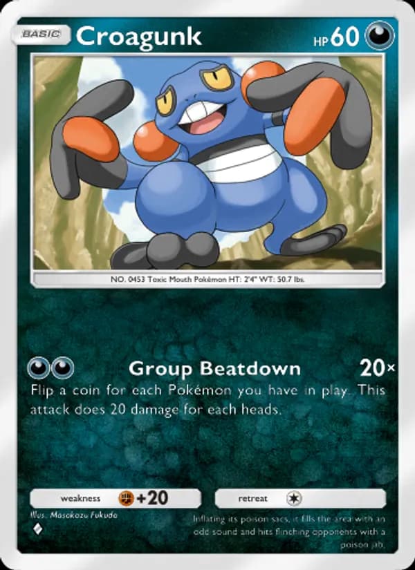 Croagunk – Space-Time Smackdown 107