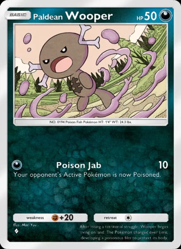 Paldean Wooper – Shining Revelry 047