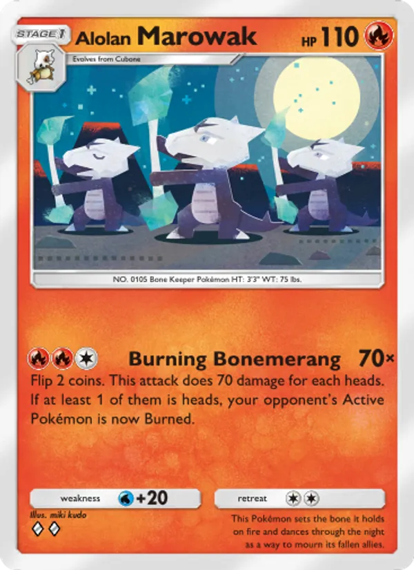 Alolan Marowak – Celestial Guardians 027