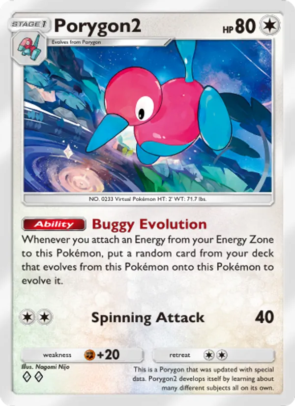 Porygon2 – Wisdom of Sea and Sky 136