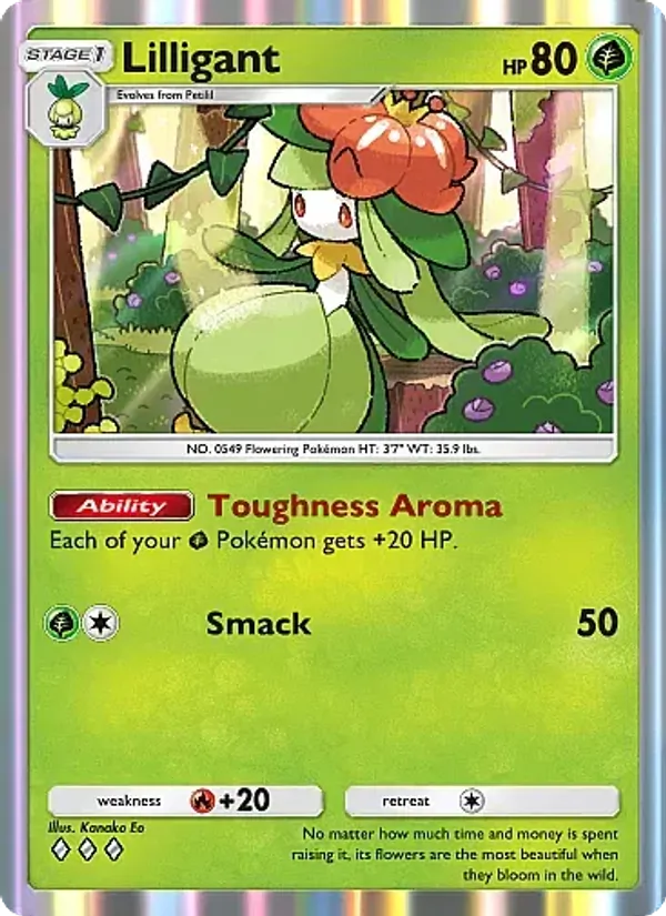 Lilligant – Mega Rising 018