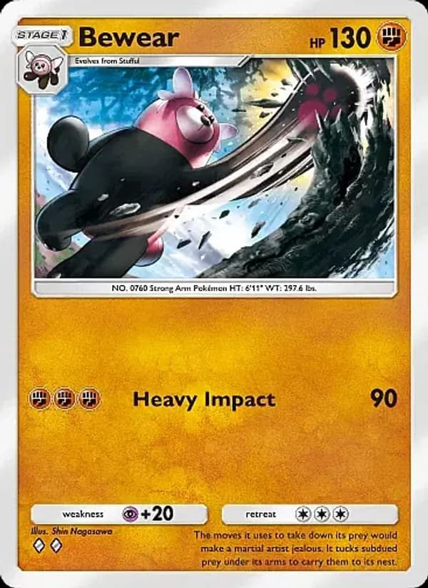 Bewear – Mega Rising 142