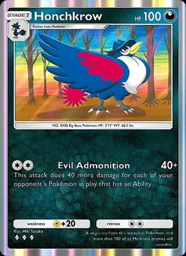 Honchkrow – Mega Rising 149