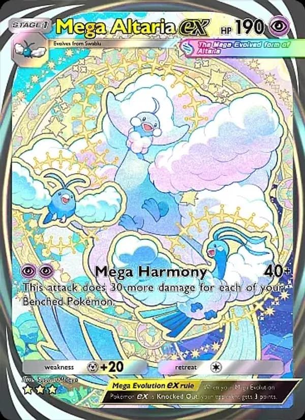Mega Altaria ex – Mega Rising 286