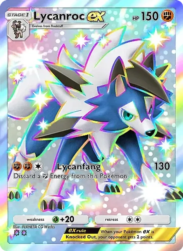 Lycanroc ex – Mega Rising 323