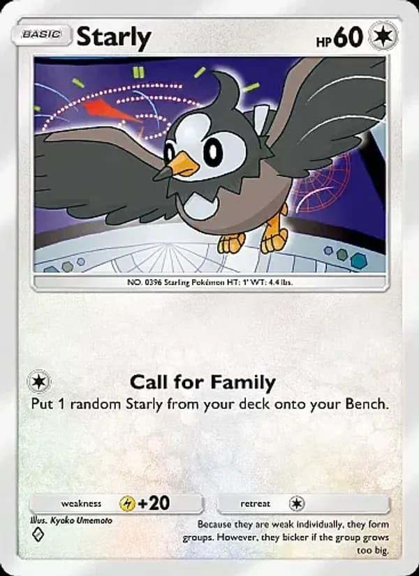 Starly – Crimson Blaze 059
