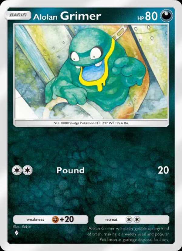 Alolan Grimer – Fantastical Parade 096