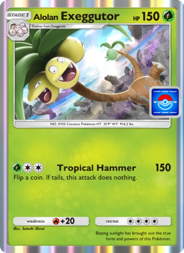 Alolan Exeggutor – Promos-A 069