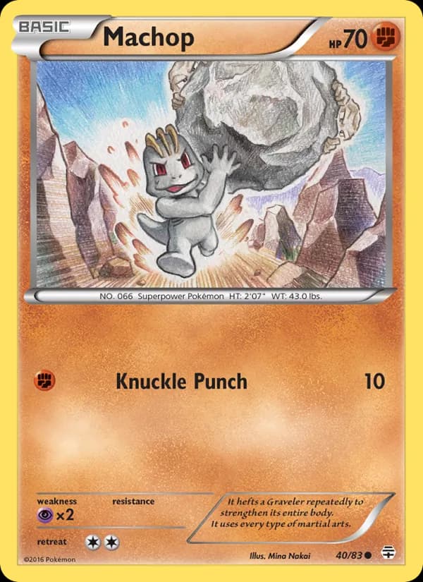 Machop – Generations 40