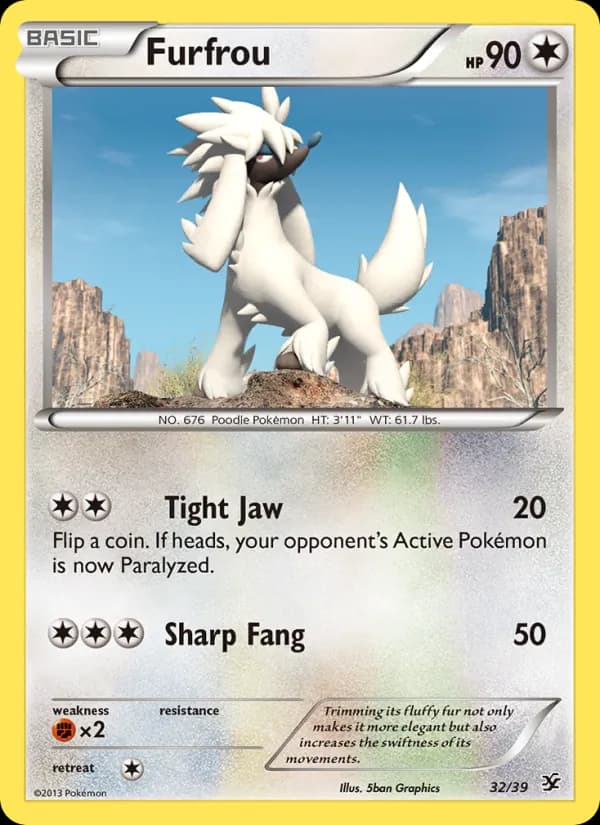 Furfrou – Kalos Starter Set 32