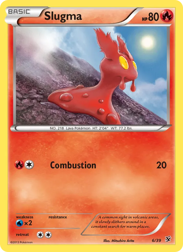 Slugma – Kalos Starter Set 6