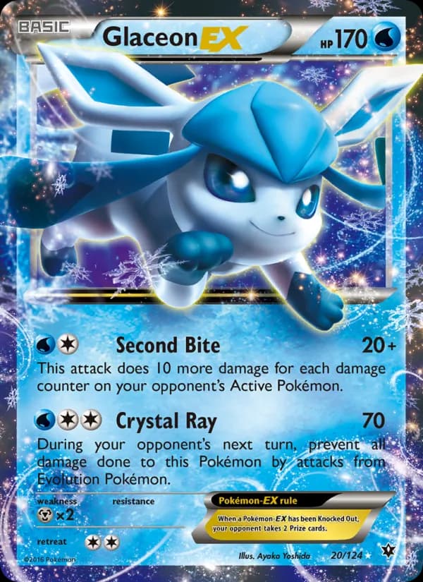 Glaceon EX – Fates Collide 20