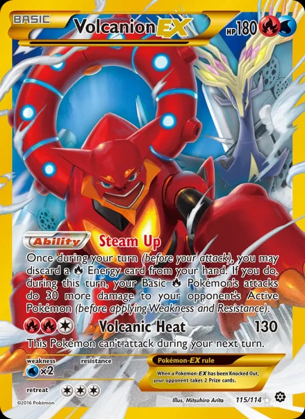 Volcanion EX – Steam Siege 115