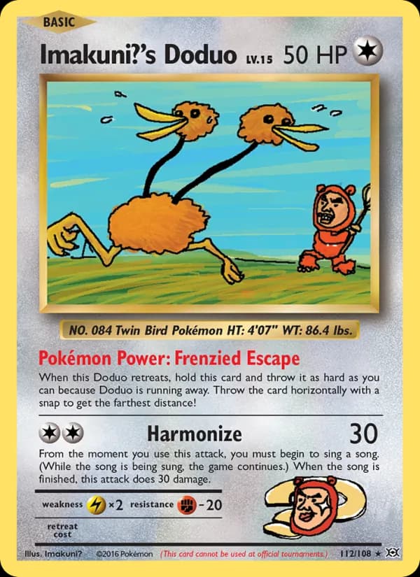 Imakuni?'s Doduo – Evolutions 112