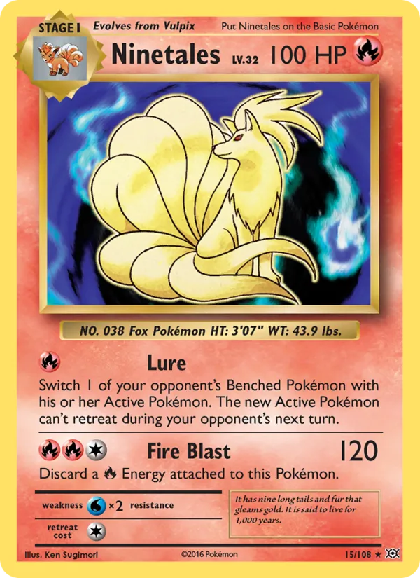 Ninetales – Evolutions 15
