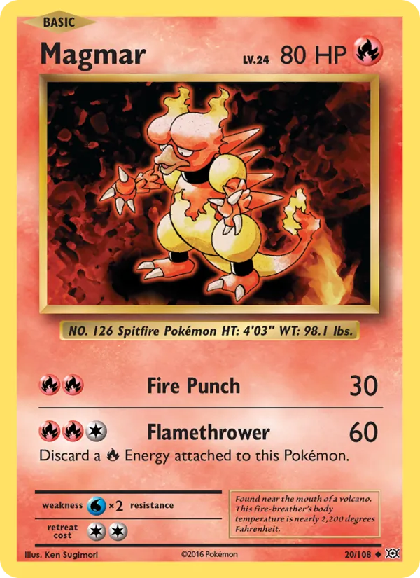 Magmar – Evolutions 20