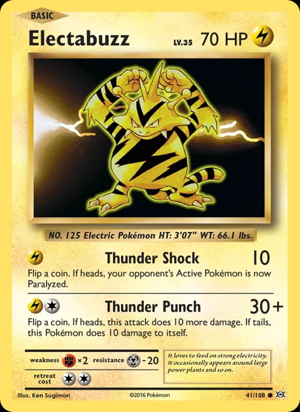 Electabuzz – Evolutions 41
