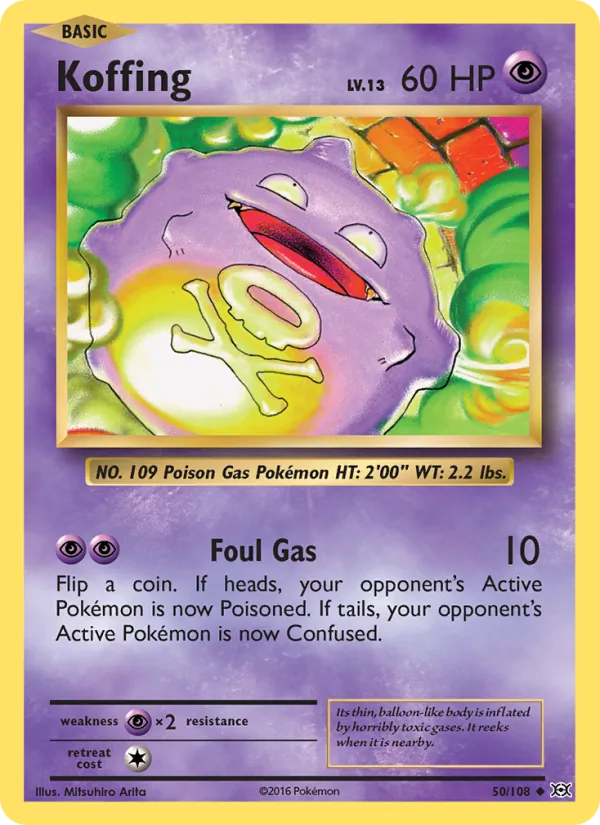 Koffing – Evolutions 50