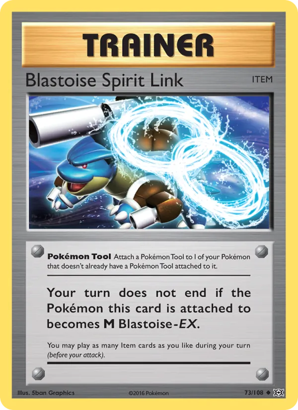 Blastoise Spirit Link – Evolutions 73