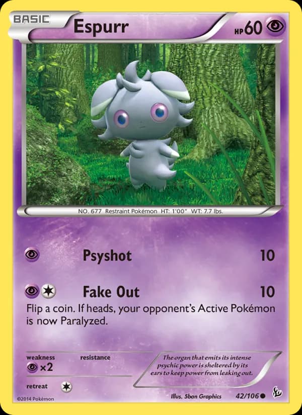 Espurr – Flashfire 42