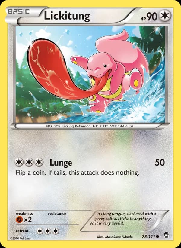 Lickitung – Furious Fists 78