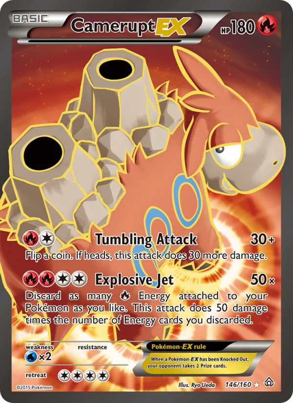 Camerupt EX – Primal Clash 146